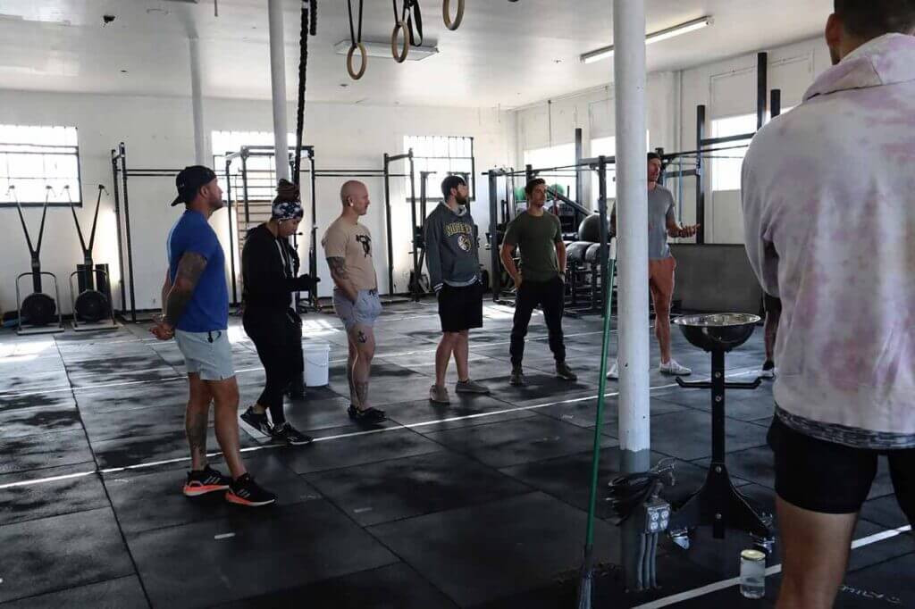 Elevate Recovery Homes Team at the Gym